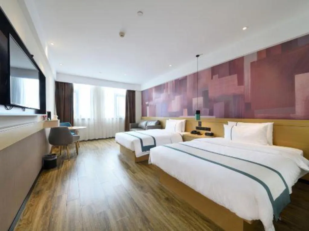 Bed in City Comfort Inn Hantianhe Airport Hengdian Street