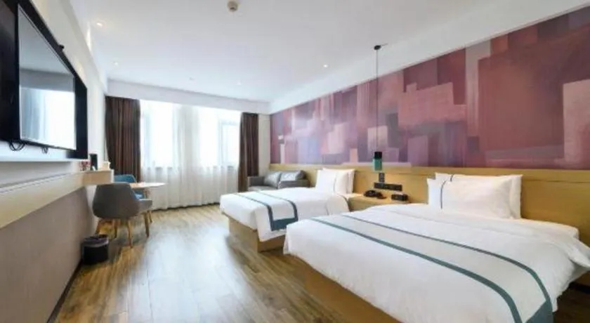 Bed in City Comfort Inn Hantianhe Airport Hengdian Street