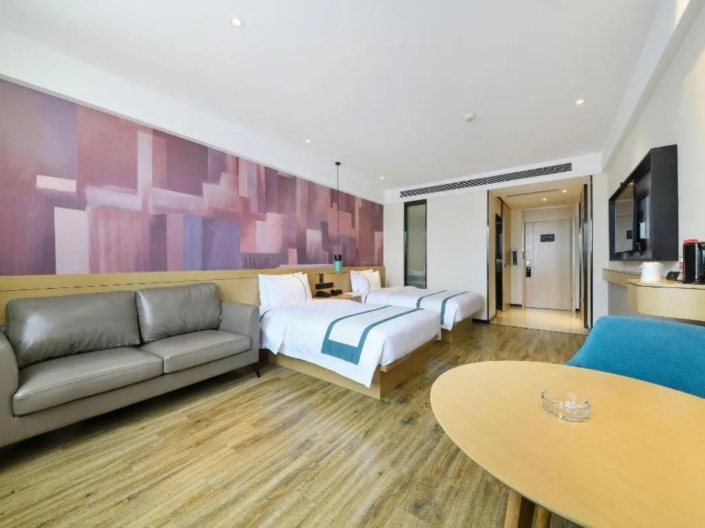 Bed in City Comfort Inn Hantianhe Airport Hengdian Street