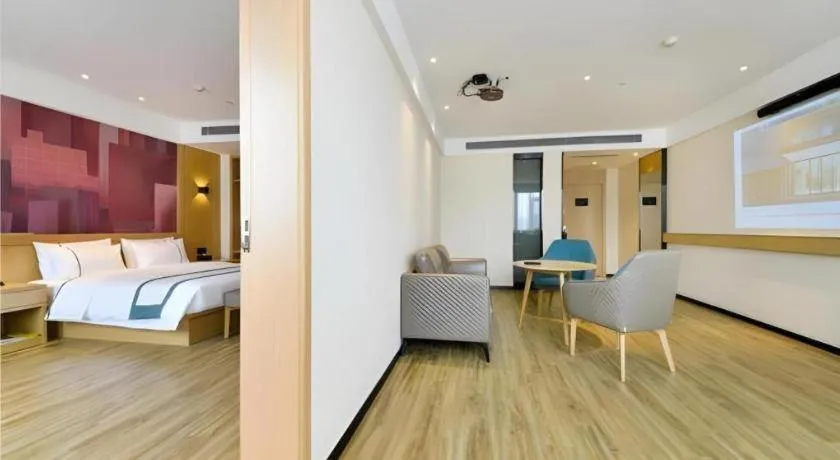 Bed in City Comfort Inn Hantianhe Airport Hengdian Street