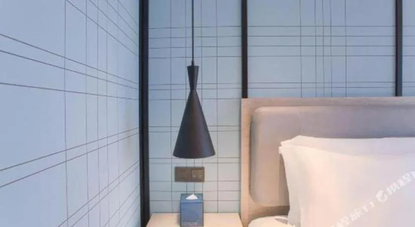 Bed in Echarm Hotel Nanning the MixC Dongmeng Business District