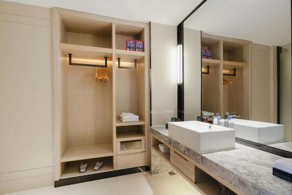 Bed in Echarm Hotel Nanning the MixC Dongmeng Business District