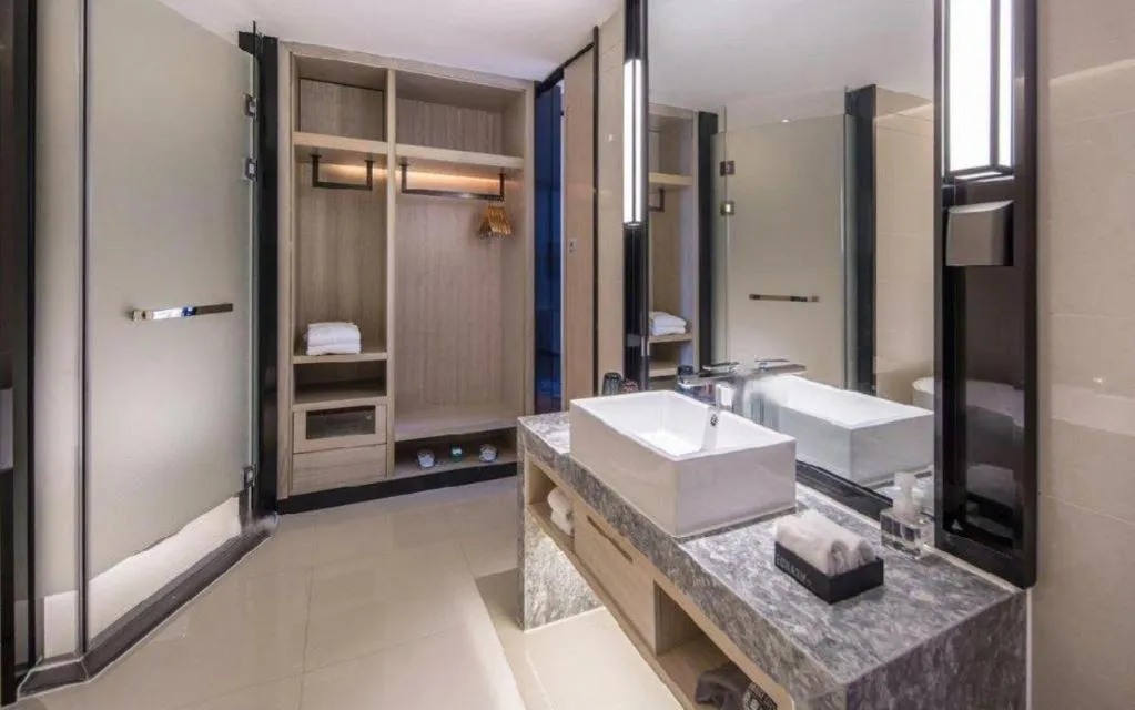 Bed in Echarm Hotel Nanning the MixC Dongmeng Business District