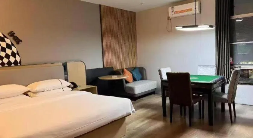 Bed in City Comfort Inn Qingyuan Longtang Light Rail Changlong