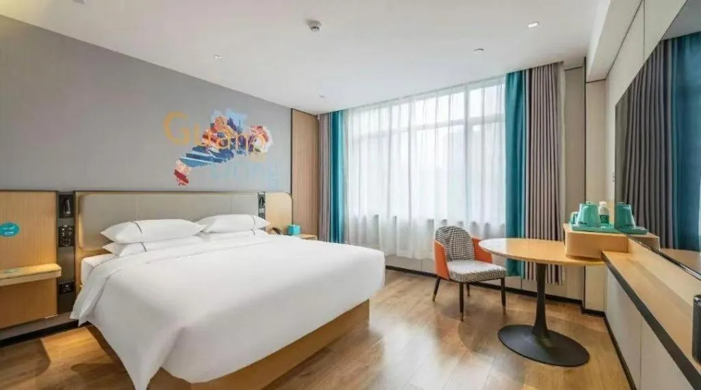 Bed in City Comfort Inn Qingyuan Longtang Light Rail Changlong