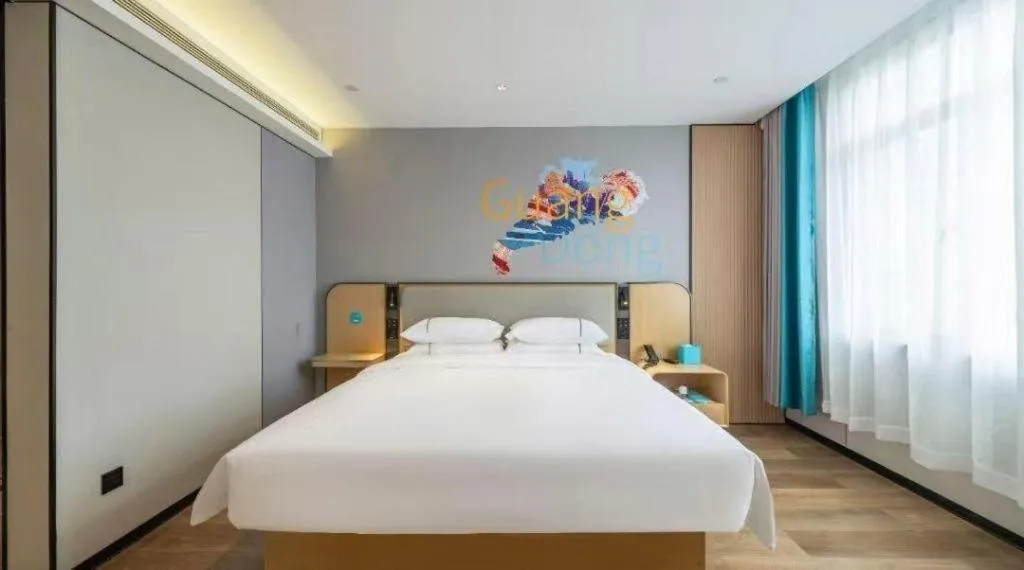 Bed in City Comfort Inn Qingyuan Longtang Light Rail Changlong
