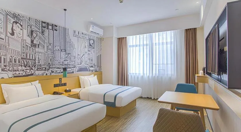 Bed in City Comfort Inn Nanning Huanan City
