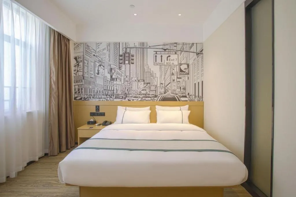 Bed in City Comfort Inn Nanning Huanan City