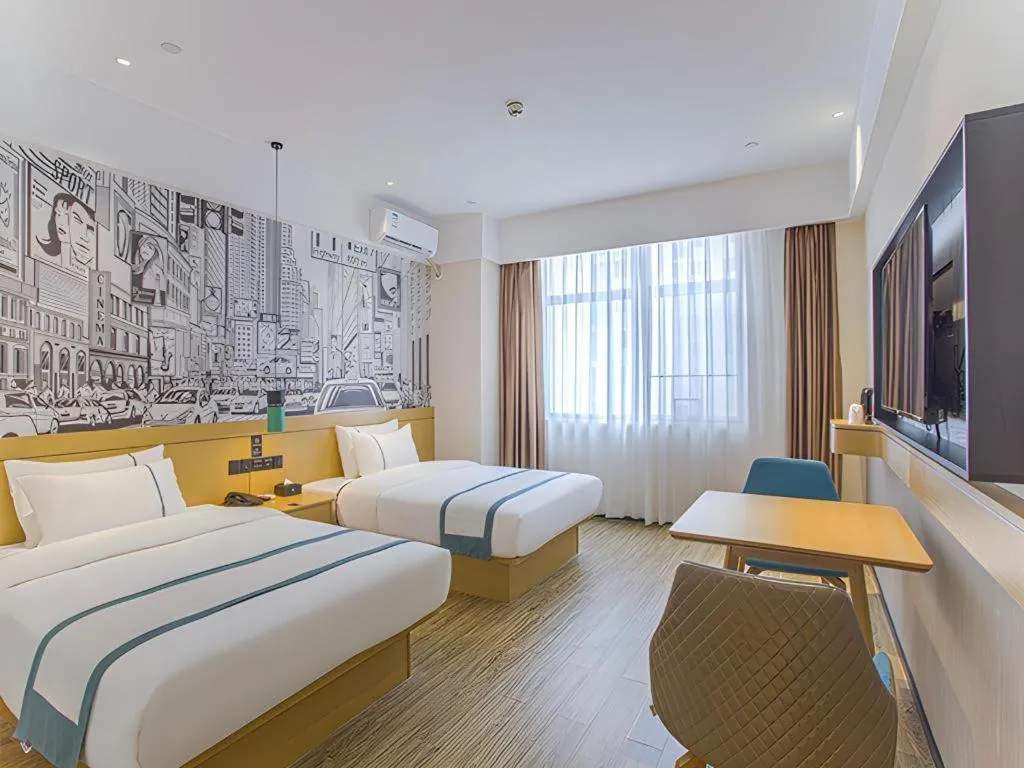 Bed in City Comfort Inn Nanning Huanan City