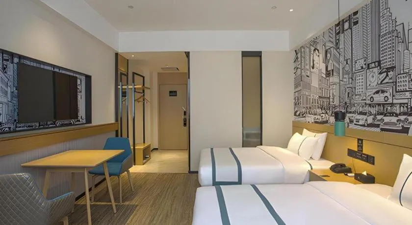 Bed in City Comfort Inn Nanning Huanan City