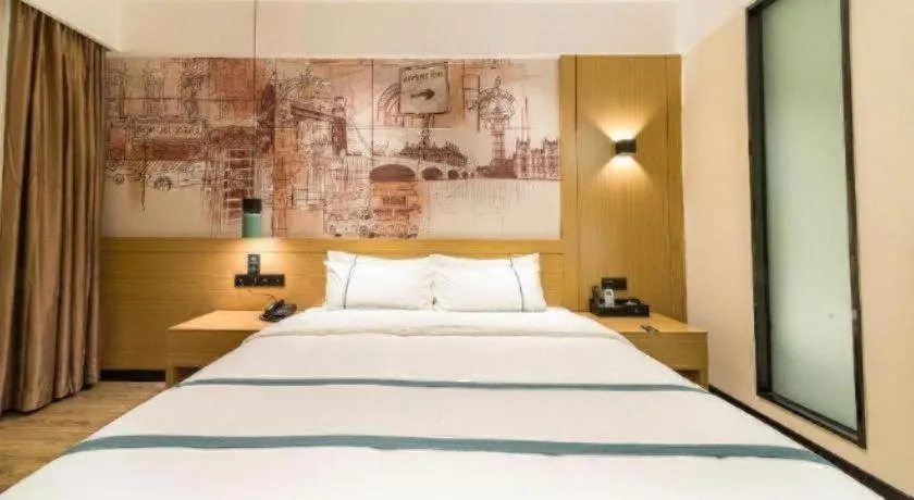 Bed in City Comfort Inn Qingyuan Yingde Heping North Road