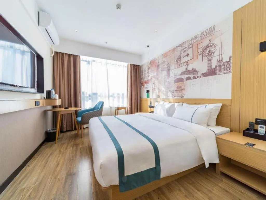 Bed in City Comfort Inn Qingyuan Yingde Heping North Road