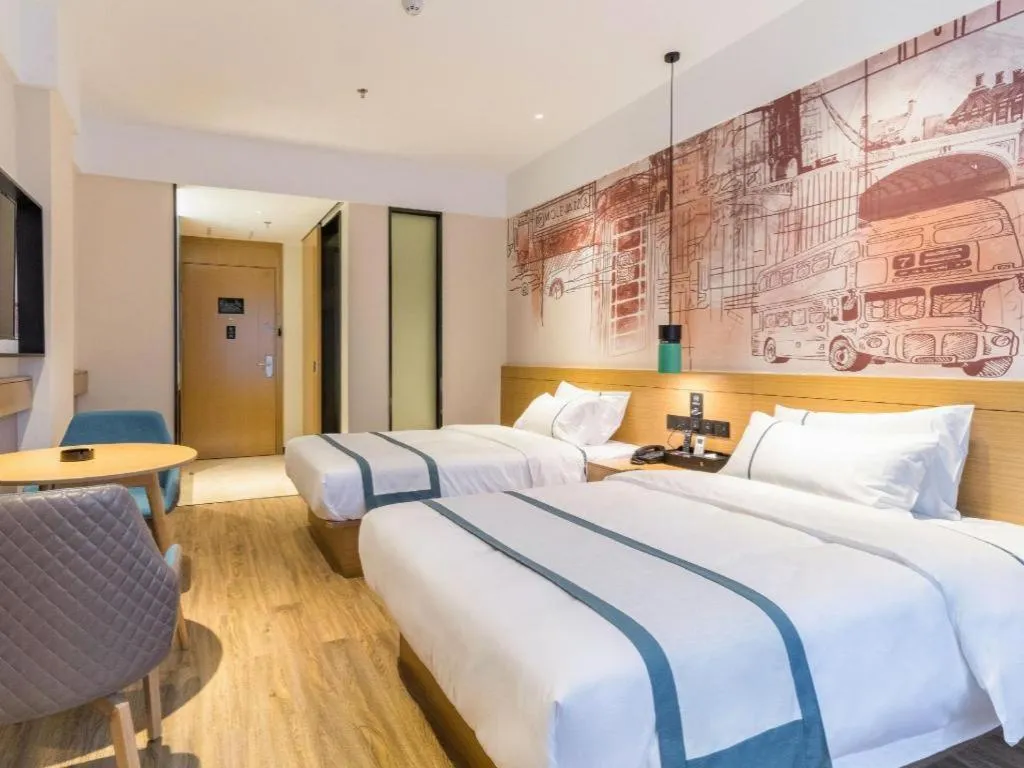 Bed in City Comfort Inn Qingyuan Yingde Heping North Road