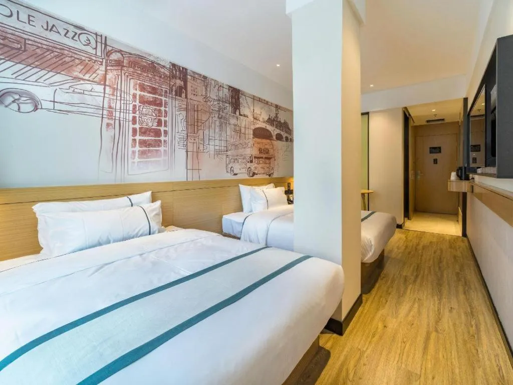 Bed in City Comfort Inn Qingyuan Yingde Heping North Road