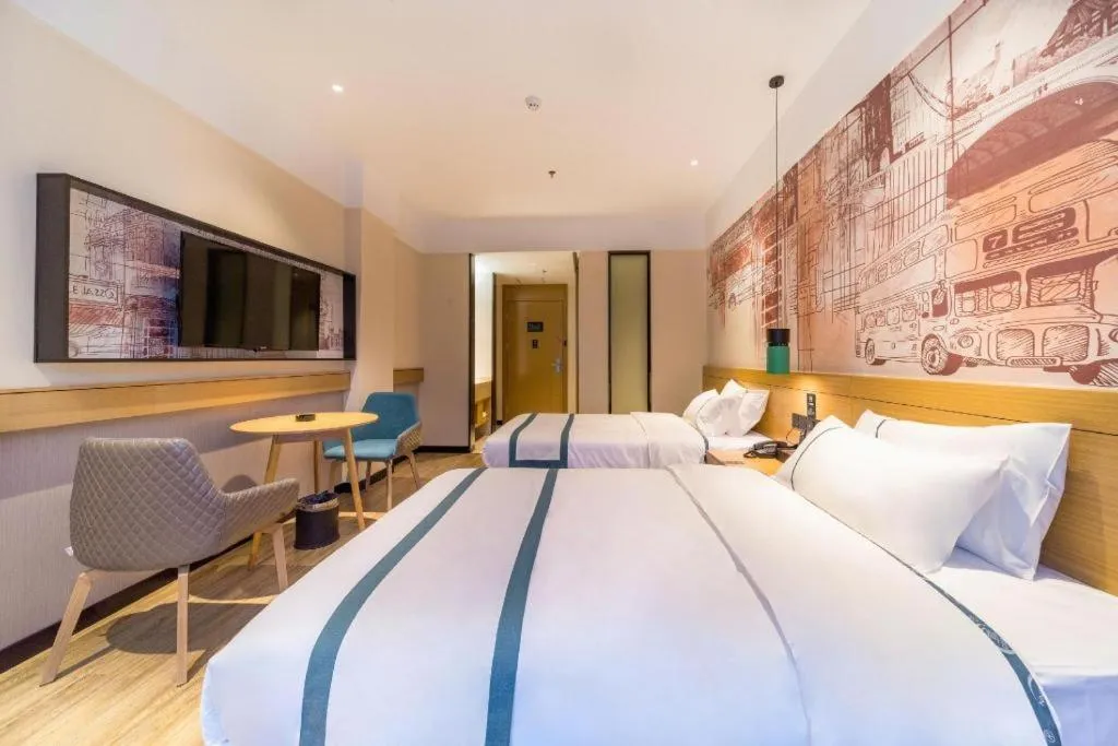 Bed in City Comfort Inn Qingyuan Yingde Heping North Road