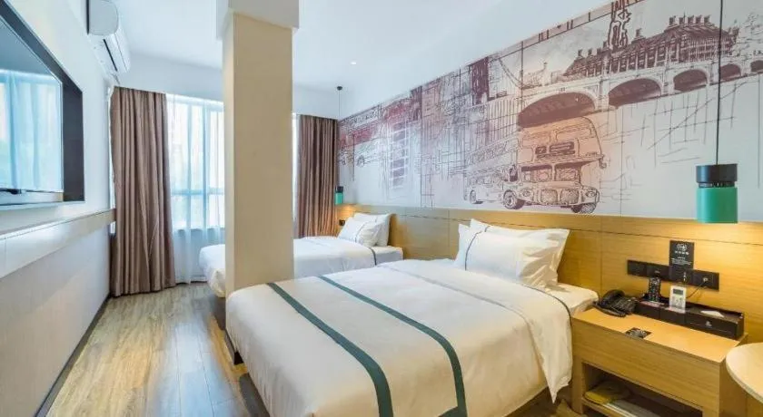 Bed in City Comfort Inn Qingyuan Yingde Heping North Road