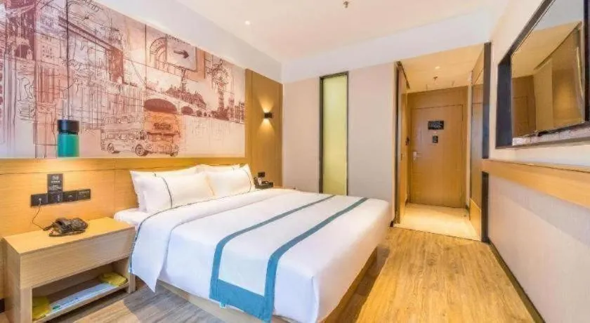 Bed in City Comfort Inn Qingyuan Yingde Heping North Road