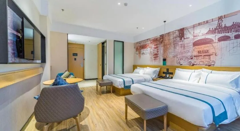 Bed in City Comfort Inn Qingyuan Yingde Heping North Road