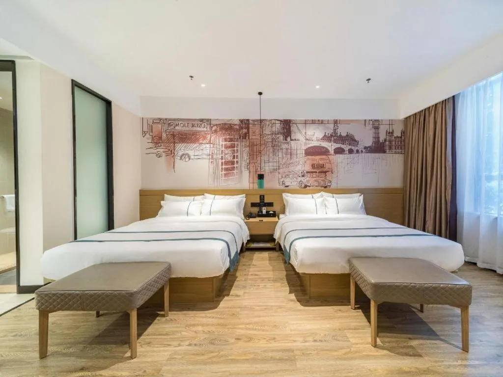 Bed in City Comfort Inn Qingyuan Yingde Heping North Road