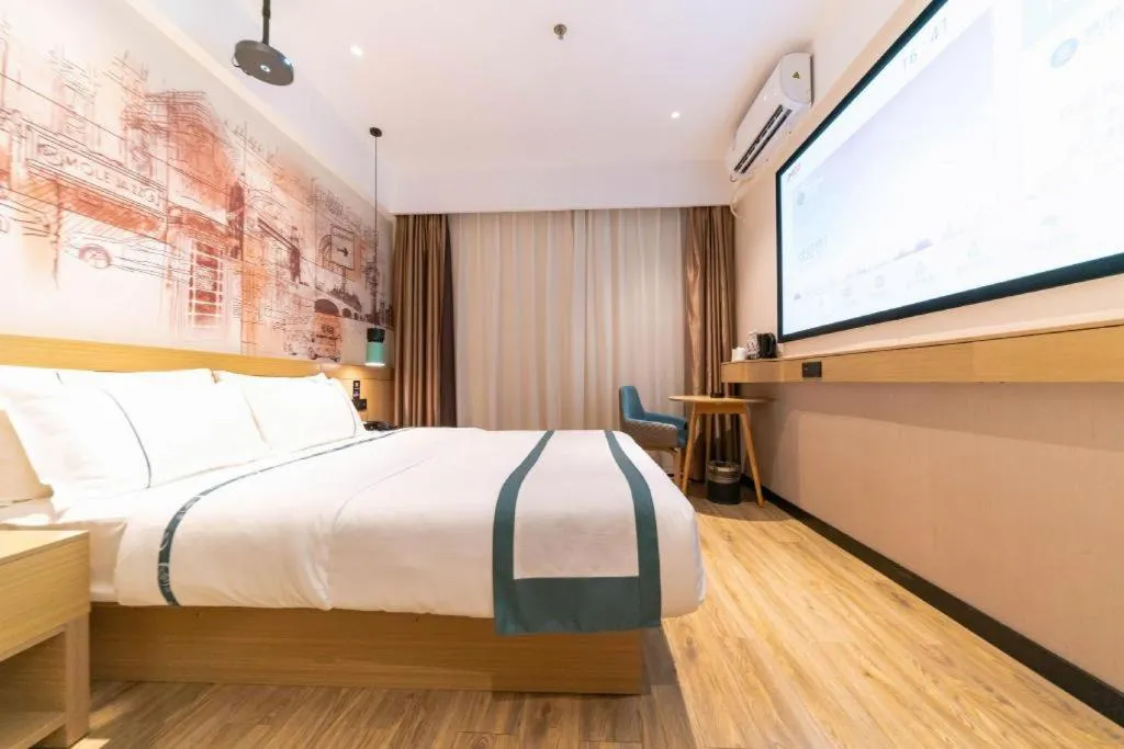 Bed in City Comfort Inn Qingyuan Yingde Heping North Road