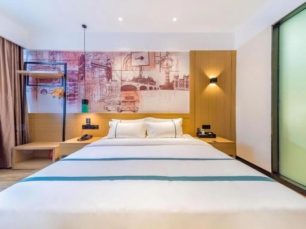 Bed in City Comfort Inn Qingyuan Yingde Heping North Road