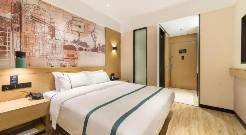 Bed in City Comfort Inn Qingyuan Yingde Heping North Road