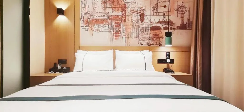 Bed in City Comfort Inn Qingyuan Yingde Heping North Road