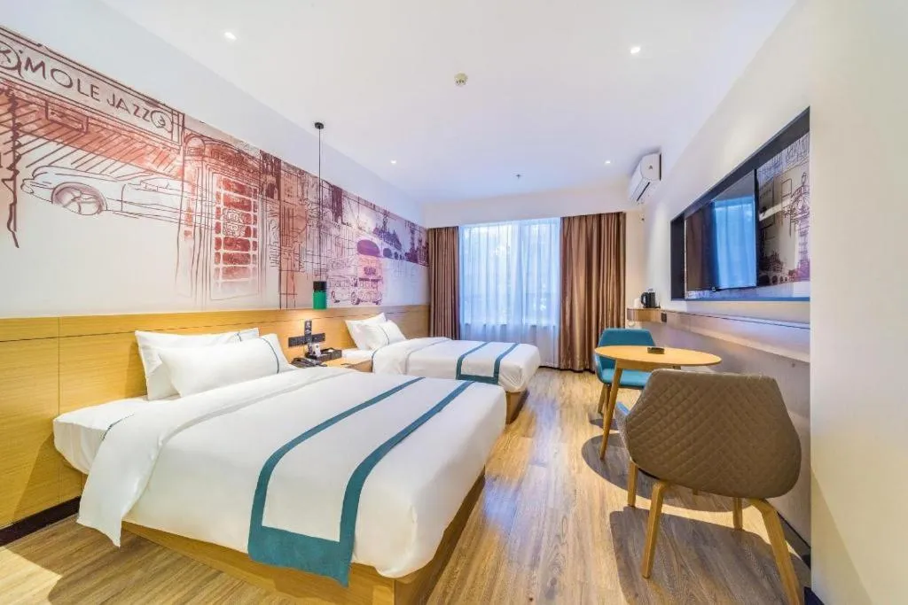 Bed in City Comfort Inn Qingyuan Yingde Heping North Road