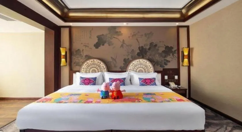 Bed in Immersing Hotels& Resort Guilin International Trade Exhibition Center