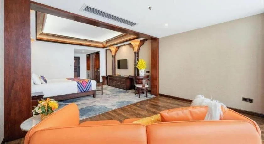 Bed in Immersing Hotels& Resort Guilin International Trade Exhibition Center