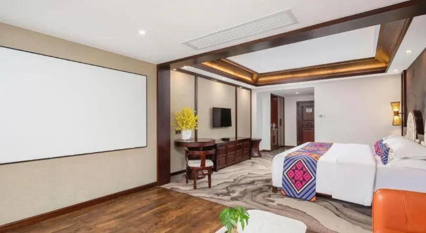 Bed in Immersing Hotels& Resort Guilin International Trade Exhibition Center