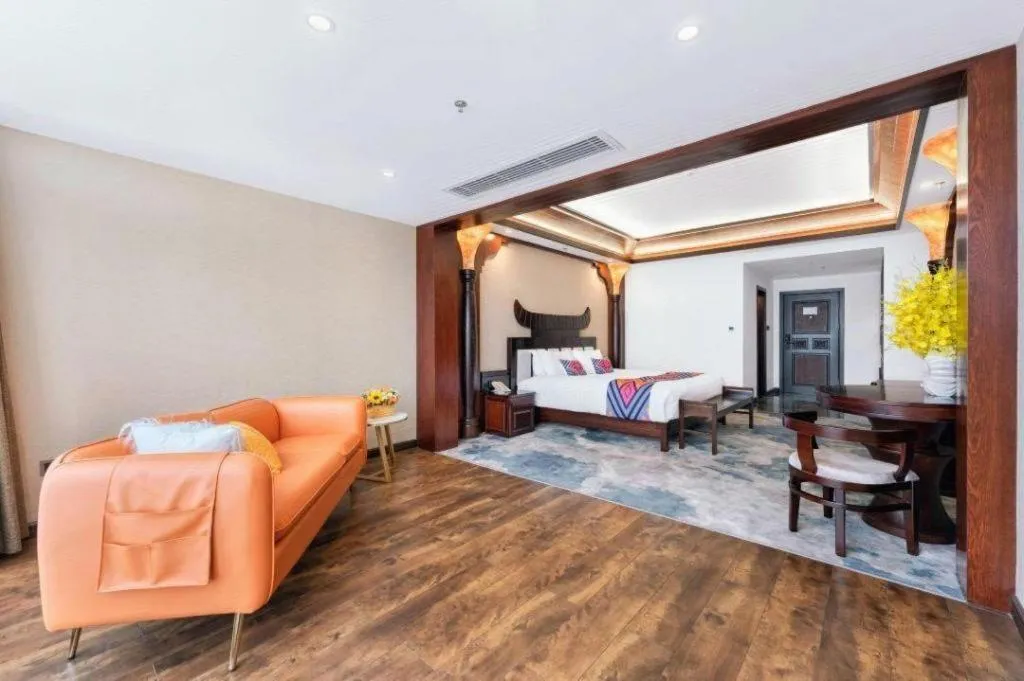 Bed in Immersing Hotels& Resort Guilin International Trade Exhibition Center