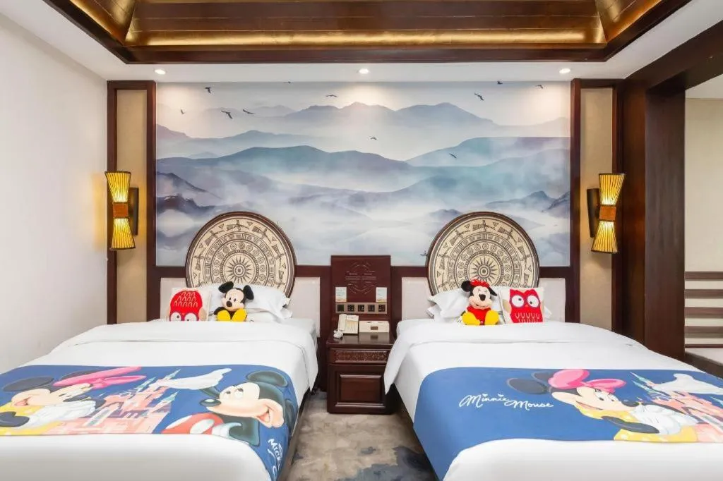 Bed in Immersing Hotels& Resort Guilin International Trade Exhibition Center