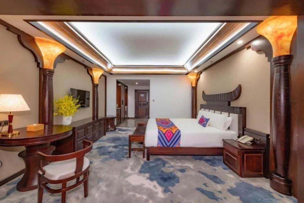 Bed in Immersing Hotels& Resort Guilin International Trade Exhibition Center