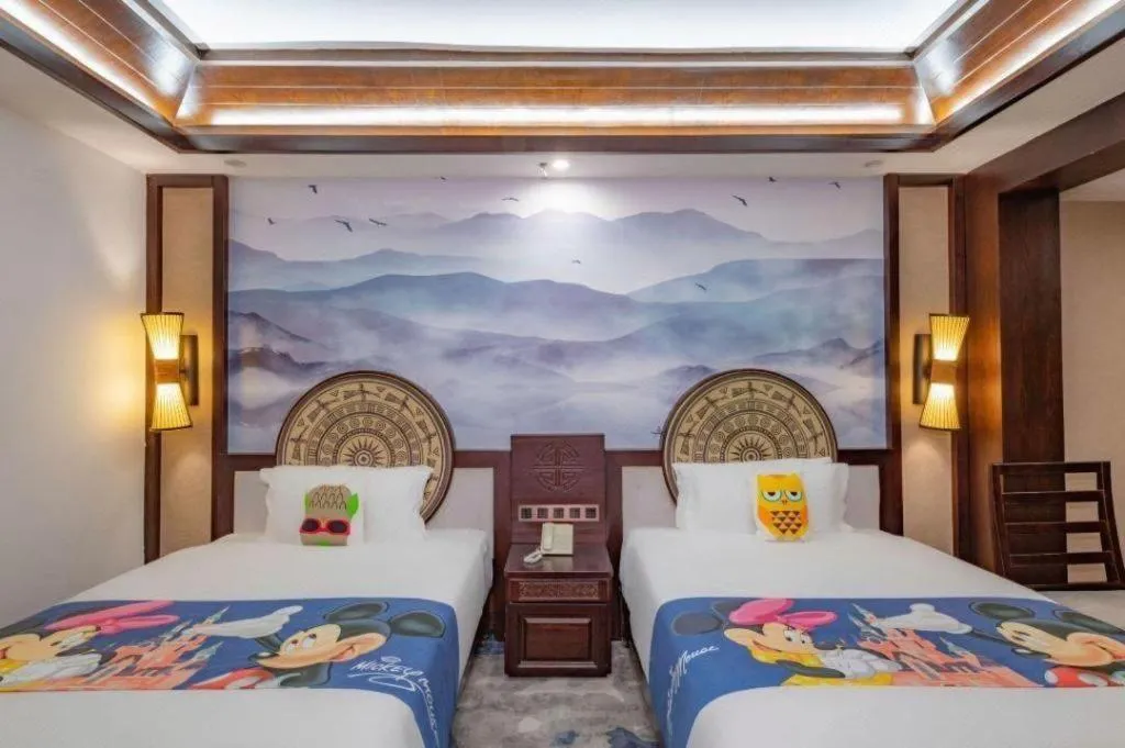 Bed in Immersing Hotels& Resort Guilin International Trade Exhibition Center