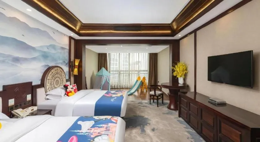 Bed in Immersing Hotels& Resort Guilin International Trade Exhibition Center