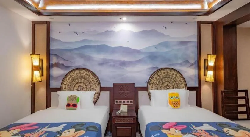 Bed in Immersing Hotels& Resort Guilin International Trade Exhibition Center