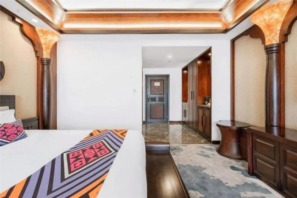 Bed in Immersing Hotels& Resort Guilin International Trade Exhibition Center