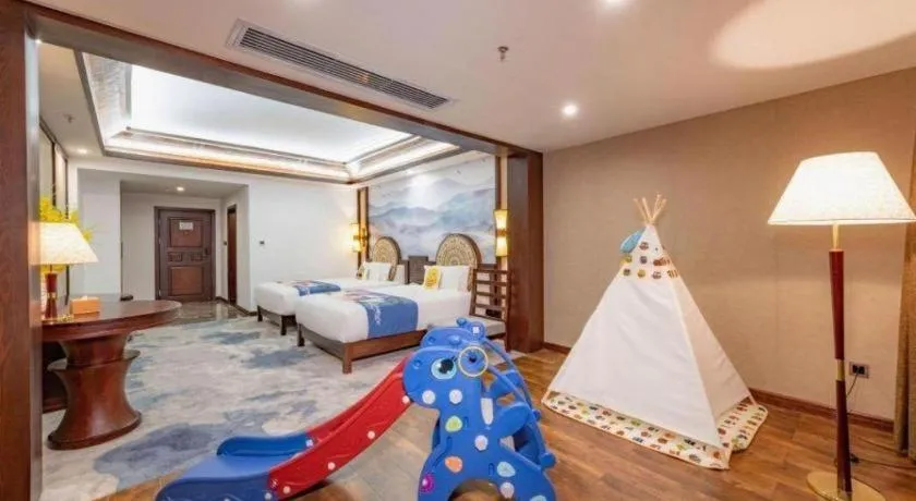 Bed in Immersing Hotels& Resort Guilin International Trade Exhibition Center