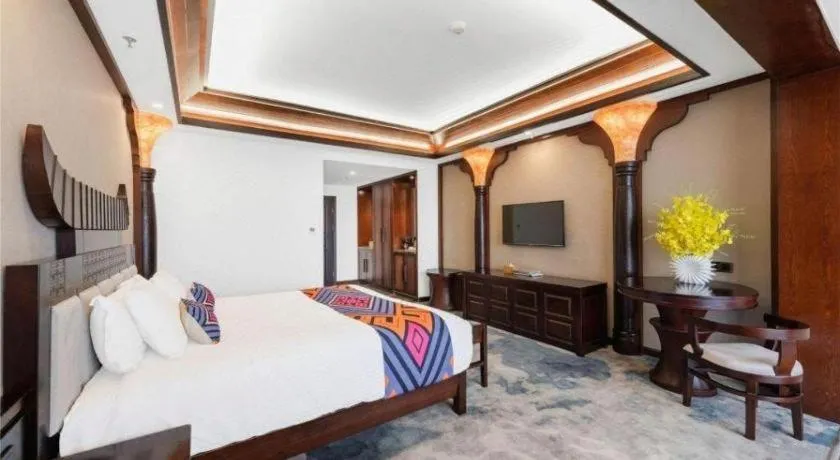 Bed in Immersing Hotels& Resort Guilin International Trade Exhibition Center