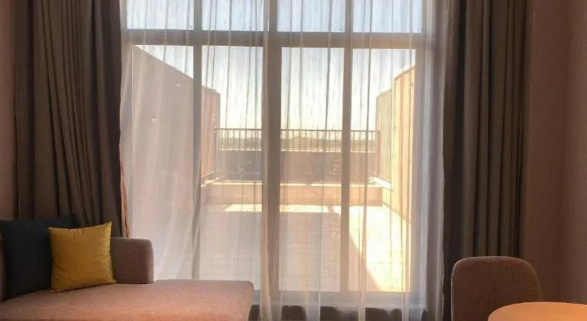 Bed in Echarm Hotel Fangchenggang Qisha