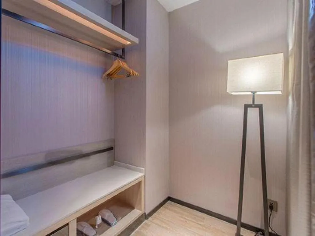 Bed in Echarm Hotel Fangchenggang Qisha