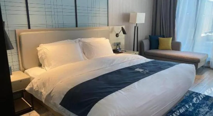 Bed in Echarm Hotel Fangchenggang Qisha