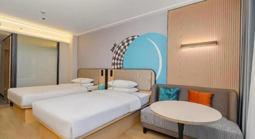 Bed in City Comfort Inn Tianmen Luyu Food Street