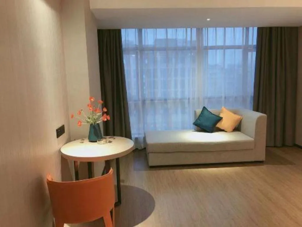 Bed in Borrman Hotel Changsha Meixi Lake West Bus Station Lugu