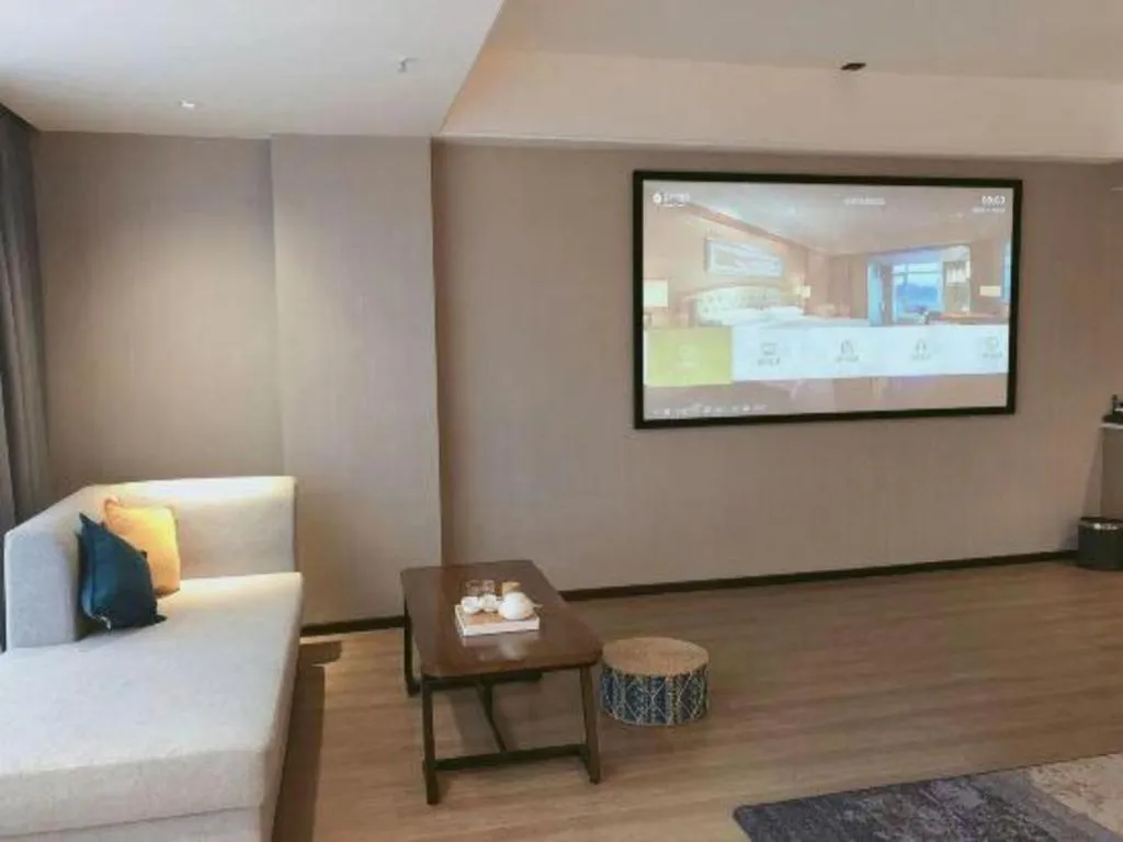 Bed in Borrman Hotel Changsha Meixi Lake West Bus Station Lugu