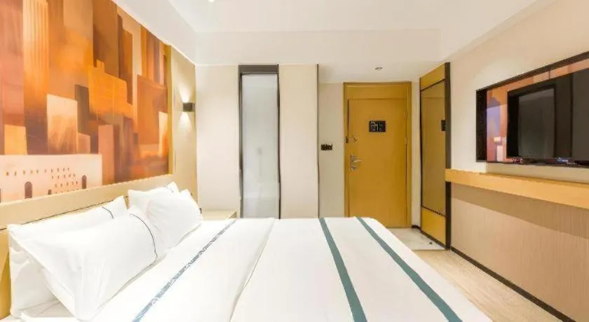 Bed in City Comfort Inn Fangchenggang Qisha