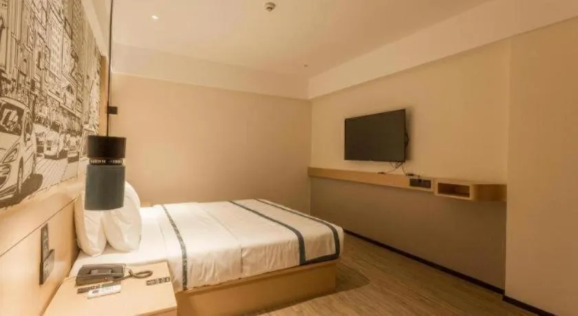 Bed in City Comfort Inn Fangchenggang Qisha