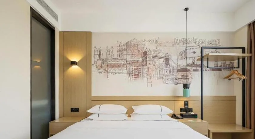 Bed in City Comfort Inn Fangchenggang Qisha