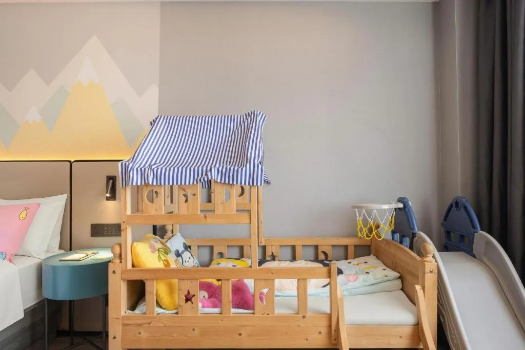 Bed in Borrman Hotel Fangchenggang Qisha